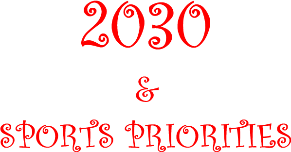 2030＆SPORTS PRIORITIES